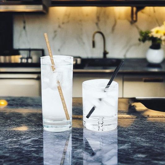 Biodegradable Agave straws, individually wrapped (2000 per case)